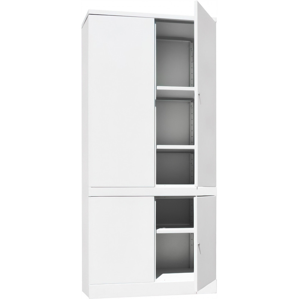 Szafa METALOWA MEDYCZNA zamykana biurowa APTEKARSKA LABORATORYJNA SM-27, 54035-0001