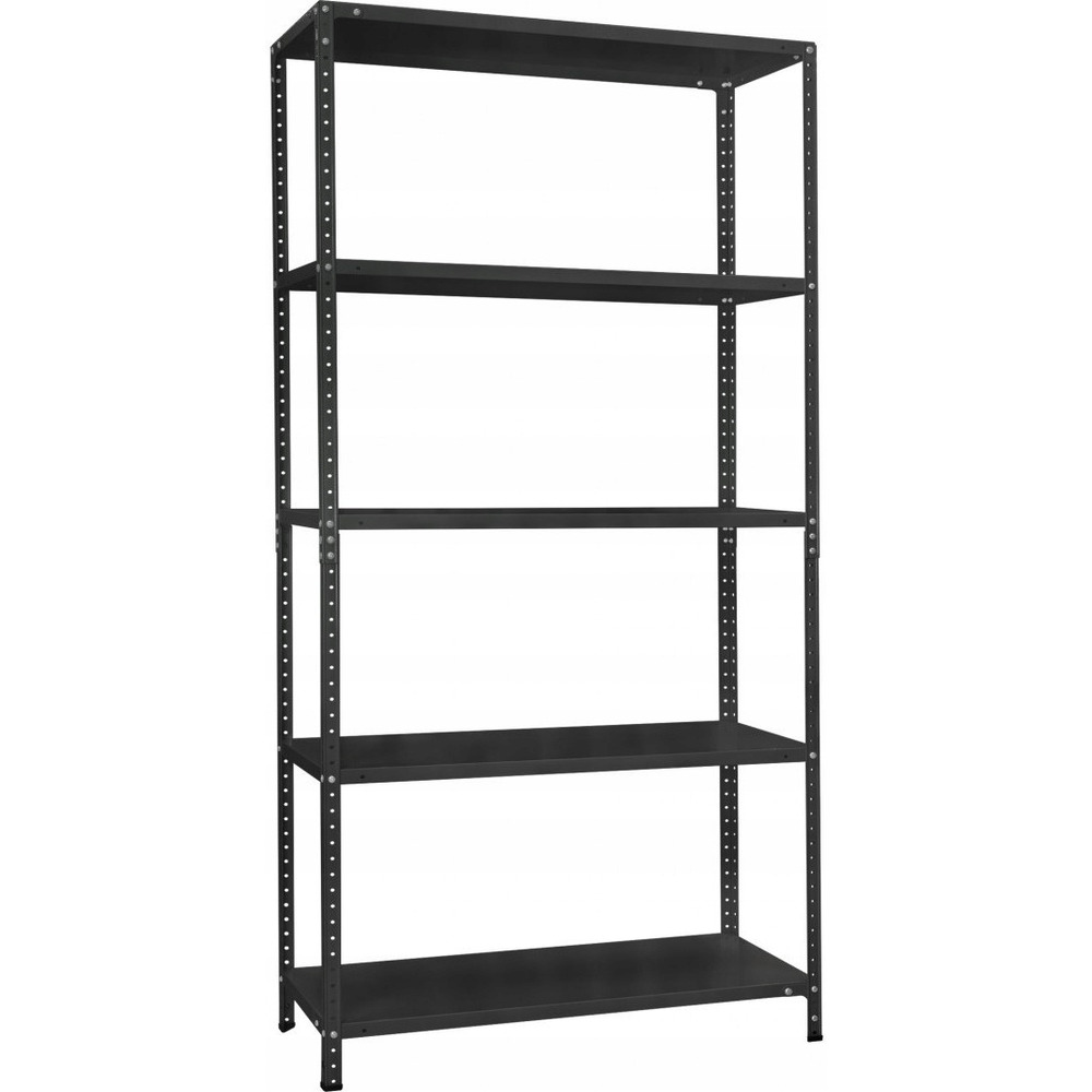 REGAŁ MAGAZYNOWY METALOWY GARAŻOWY WARSZTATOWY BIUROWY DO piwnicy 197x100, 53015-0018