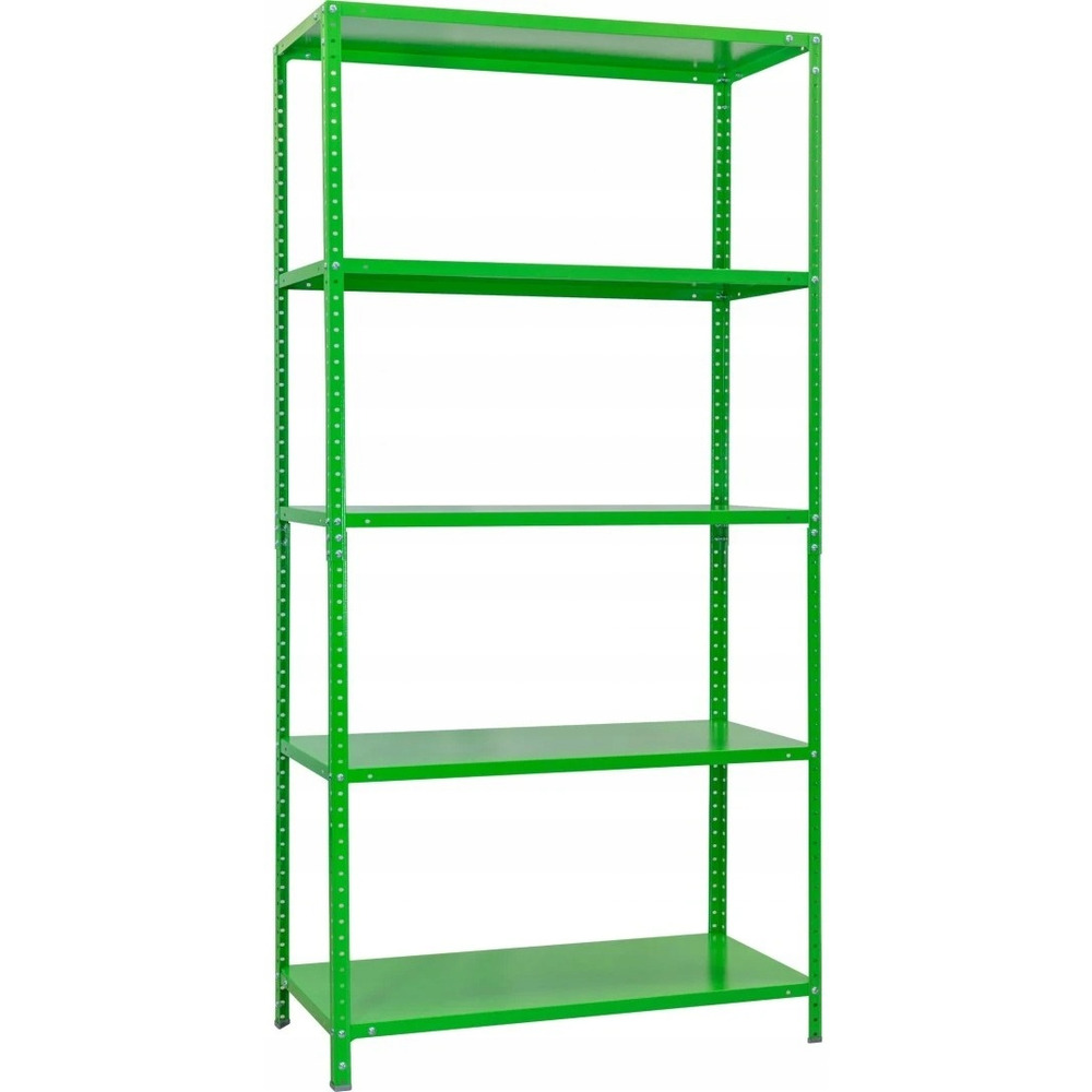 REGAŁ MAGAZYNOWY METALOWY GARAŻOWY WARSZTATOWY BIUROWY DO piwnicy 197x100, 53015-0019