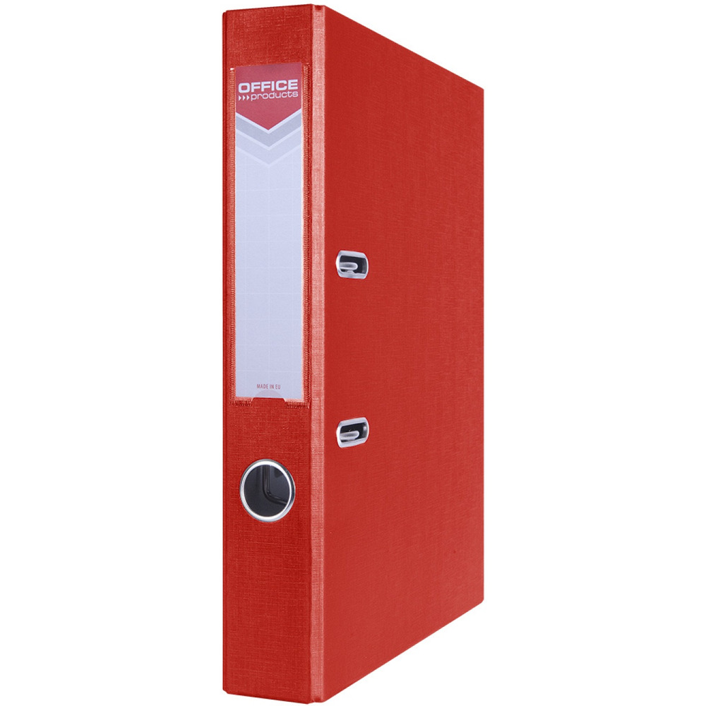 Segregator OFFICE PRODUCTS Officer, PP, A4/55mm, czerwony, 21011111-04