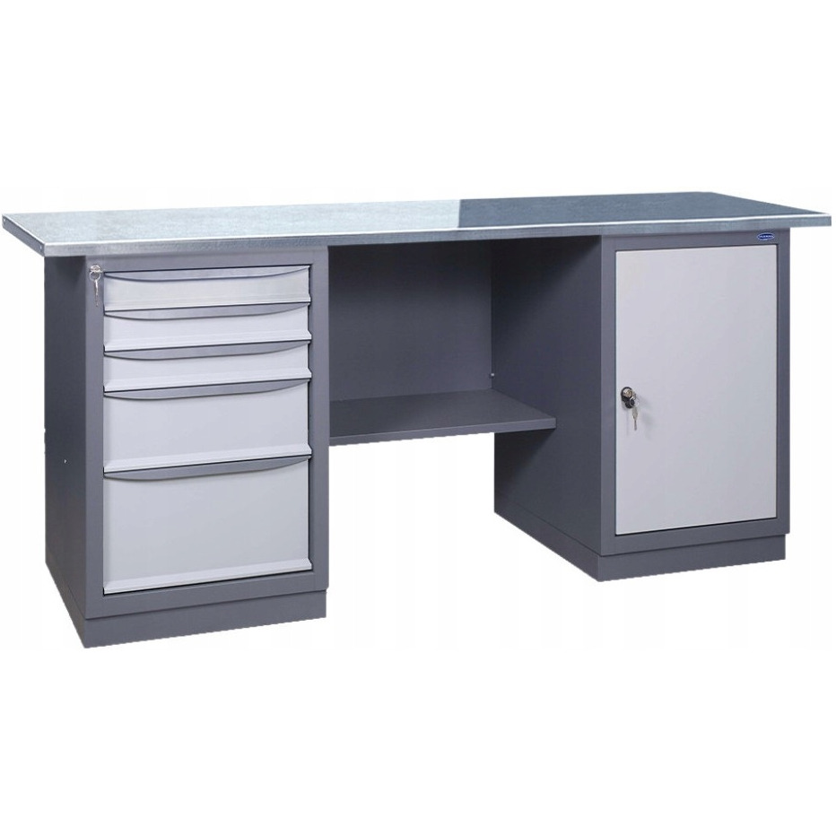 Stół NARZĘDZIOWY WARSZTATOWY roboczy GARAŻOWY PRZEMYSŁOWY PROFI 41 3SML/D, 52505-0926