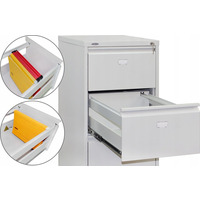 SZAFA KARTOTEKOWA Metalowa BIUROWA rodo A4 SŁUPEK na akta dokumenty SF-2A