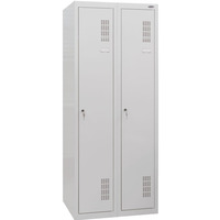 SZAFA szafka BHP SOCJALNA Ubraniowa METALOWA do szatni Dwudrzwiowa SOM400/2