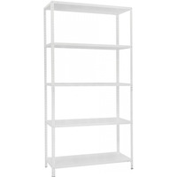 REGAŁ MAGAZYNOWY METALOWY GARAŻOWY WARSZTATOWY BIUROWY DO piwnicy 197x100