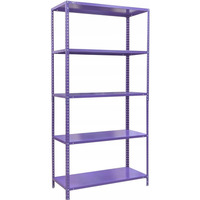 REGAŁ MAGAZYNOWY METALOWY GARAŻOWY WARSZTATOWY BIUROWY DO piwnicy 197x100