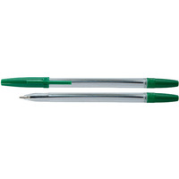 Długopis OFFICE PRODUCTS, 1, 0mm, zielony