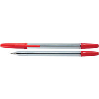 Długopis OFFICE PRODUCTS, 1, 0mm, czerwony