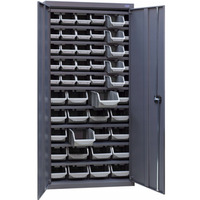 Szafa METALOWA WARSZTATOWA NARZDZIOWA z plastikowymi pojemnikami YSM-18/2