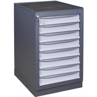 SZAFKA NARZDZIOWA z szufladami WARSZTATOWA Metalowa SZAFA ТS 8S