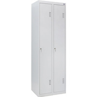 Szafa UBRANIOWA BHP SOCJALNA METALOWA dwudrzwiowa DO SZATNI SO-300/2 op